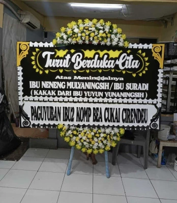 Papan Bunga di Cimahi Utara